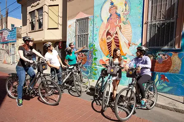 Streets of San Francisco Guided Electric Bike Tour