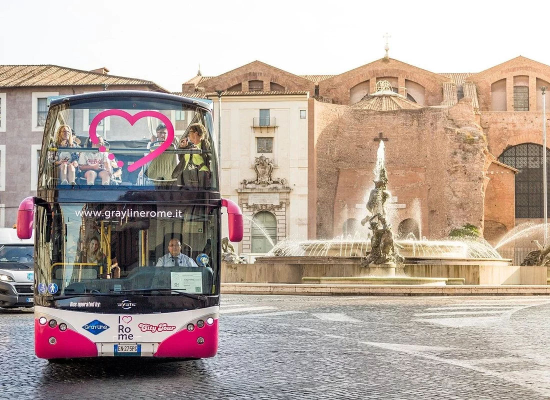 Gray Line: Rome Hop On Hop Off Bus Tour