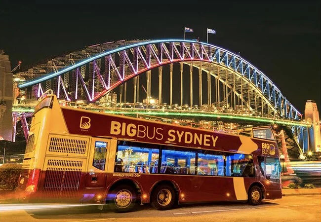 Big Bus Sydney Panoramic Night Bus Tour