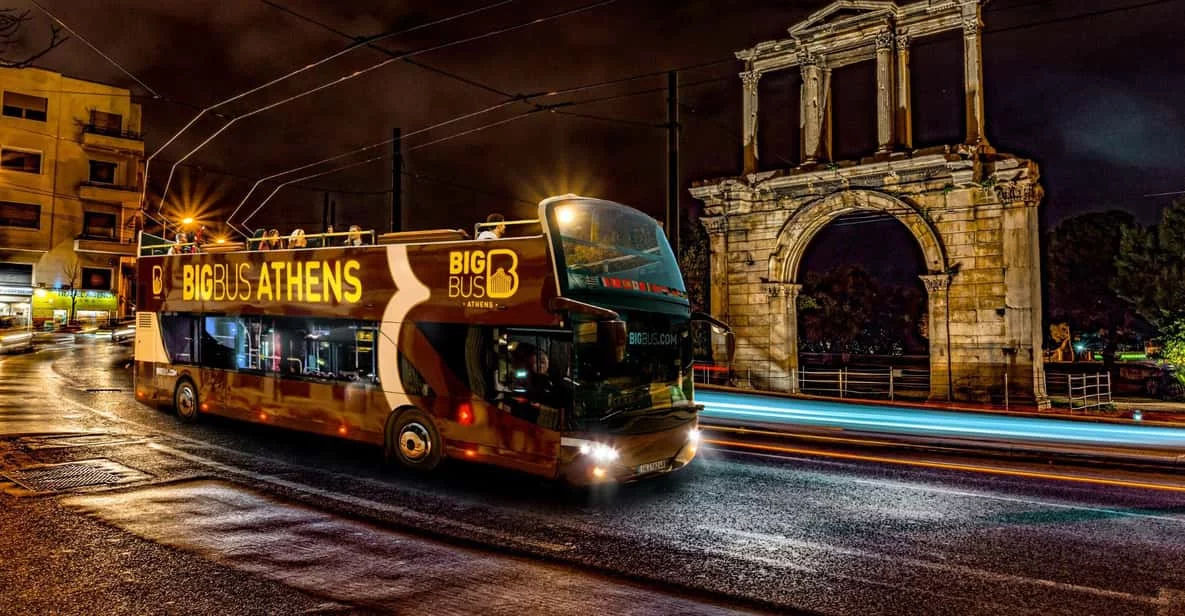 Big Bus Tours: Athens Panoramic Night Bus Tour