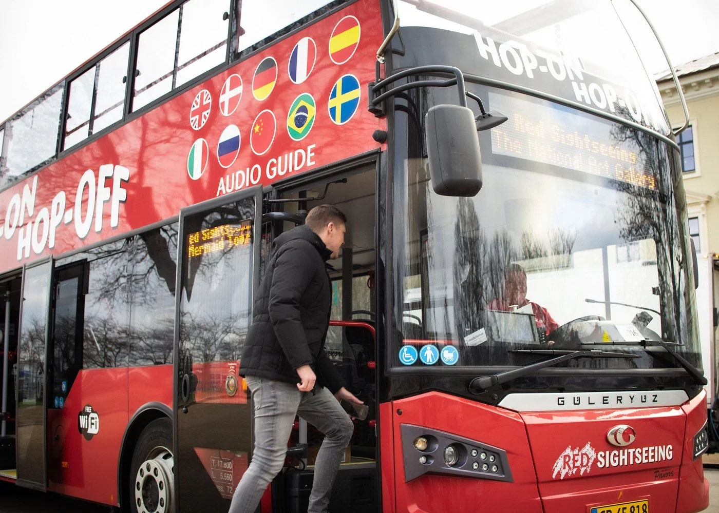 RED Sightseeing: Copenhagen Hop On Hop Off Bus Tour