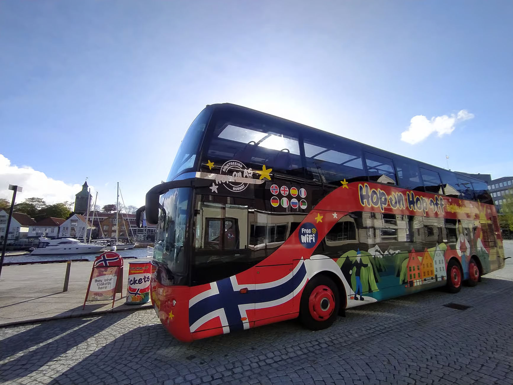 Hop On AS: Stavanger Hop On Hop Off Bus Tour