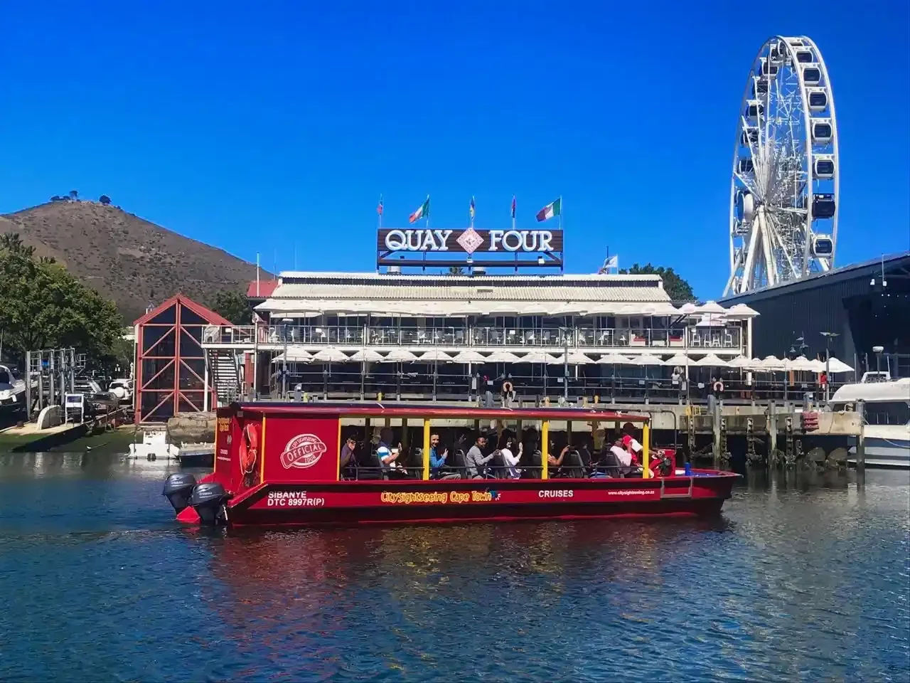 City Sightseeing Cape Town V&A Harbour and Seal Cruise
