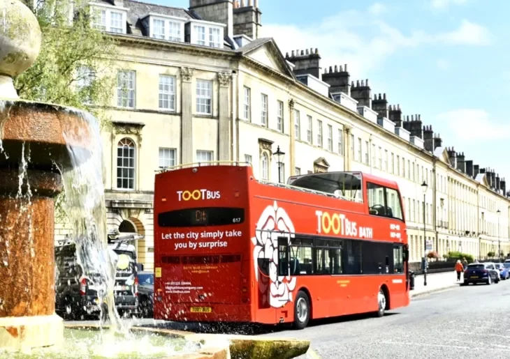 TooTBus: Bath Hop On Hop Off with Jane Austen's Walking Tour