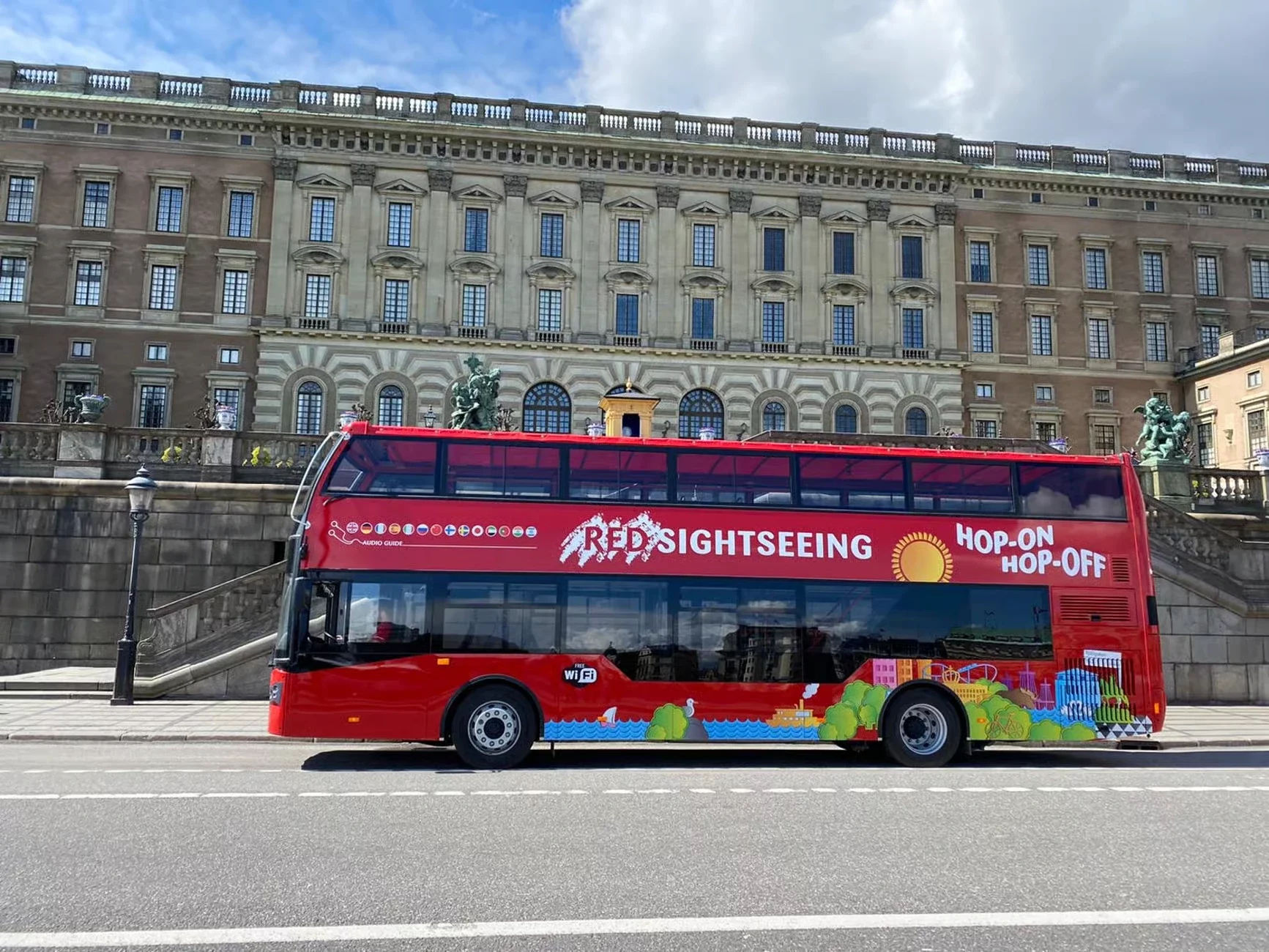 RED Sightseeing: Stockholm Hop On Hop Off Bus Tour