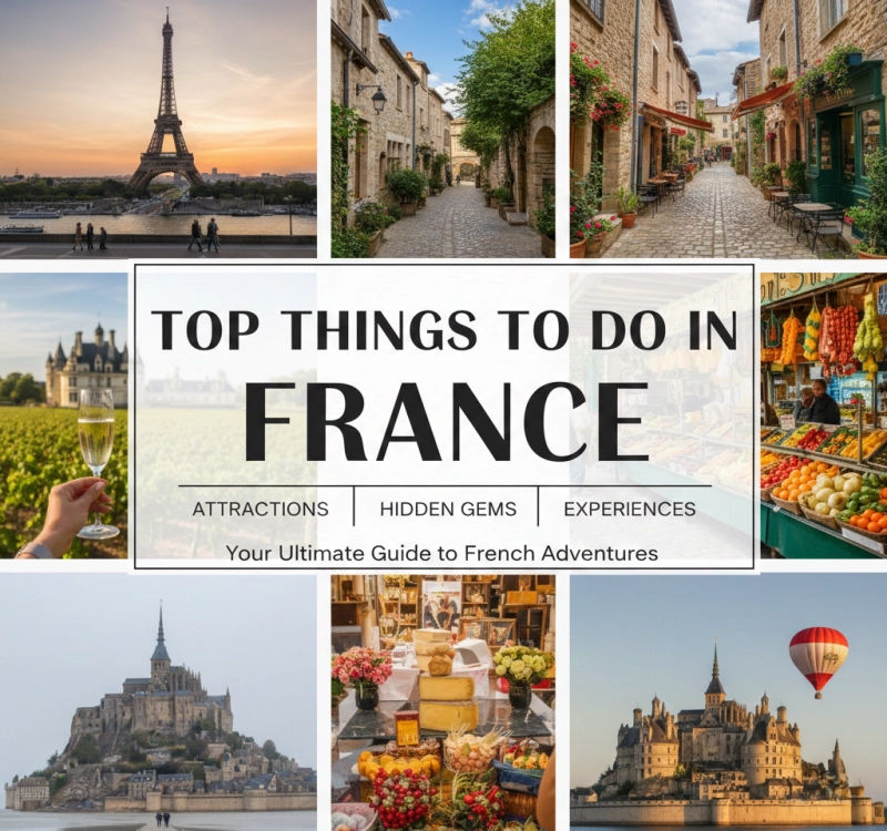 Top Things to Do in France: Attractions, Hidden Gems & Experiences