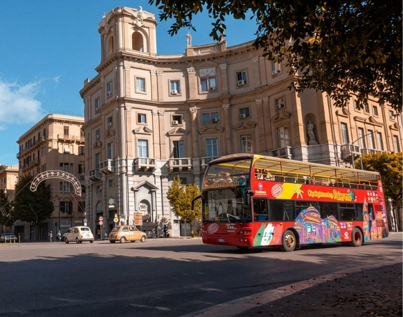 Palermo Hop-On Hop-Off Bus Route Map & Top Attractions Covered