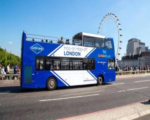 Explore London City by Hop-On, Hop-Off Bus
