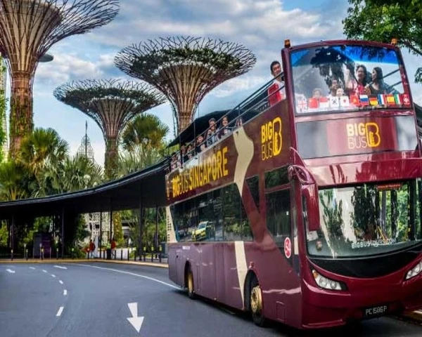 Experiencing Singapore on an Hop on Hop Off Bus On A Solo Trip