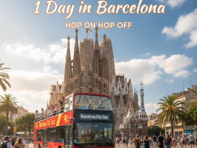 1 Day in Barcelona Using Hop On Hop Off