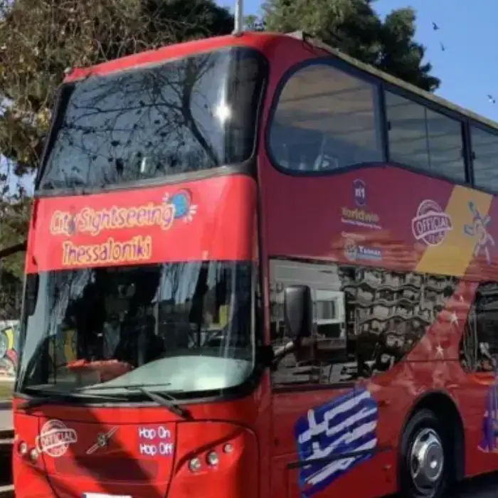 City Sightseeing: Thessaloniki Hop-On, Hop-Off with Vergina-Pella