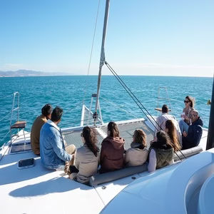 Catamaran Sailing with Ecologic Wine Tasting- Small Group