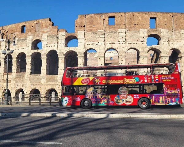 City Sightseeing: Rome Hop-On, Hop-Off Bus Tour | 10% OFF