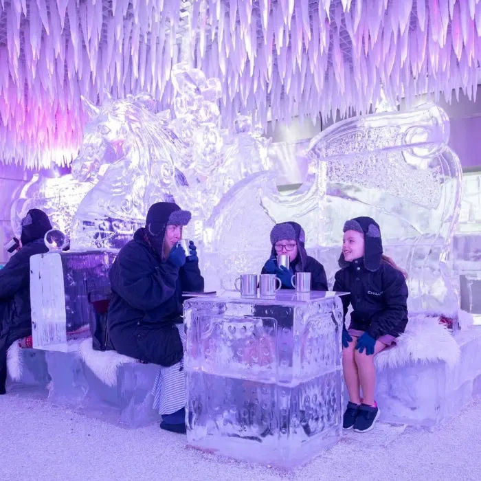 Entrance to Chill Out Ice Lounge - Ticket Only 