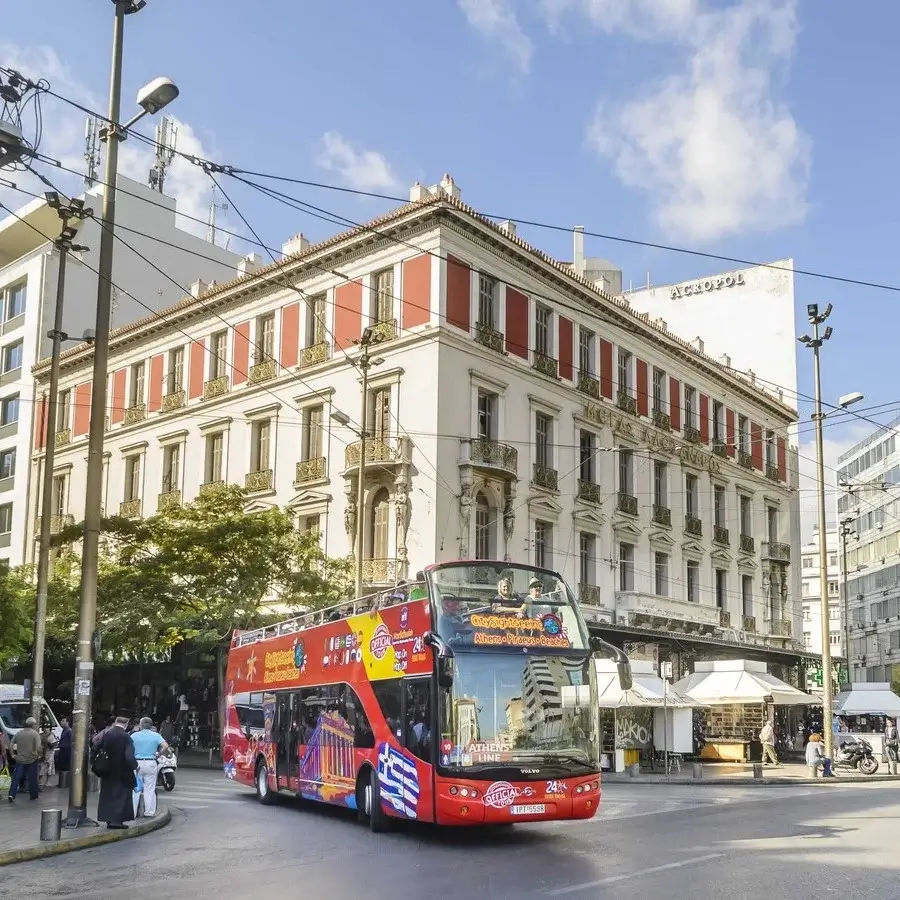 City Sightseeing: Athens & Beach-Riviera Hop-On, Hop-Off Bus Tour