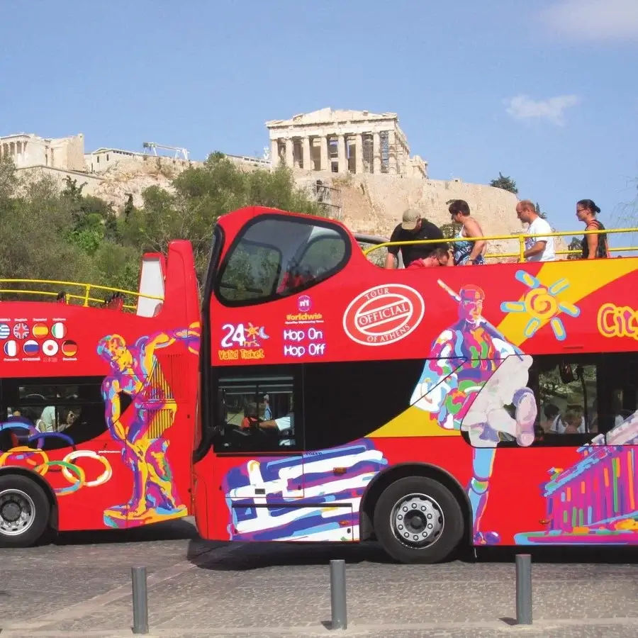 City Sightseeing: Athens Hop-On, Hop-Off Bus Tour (All Lines)