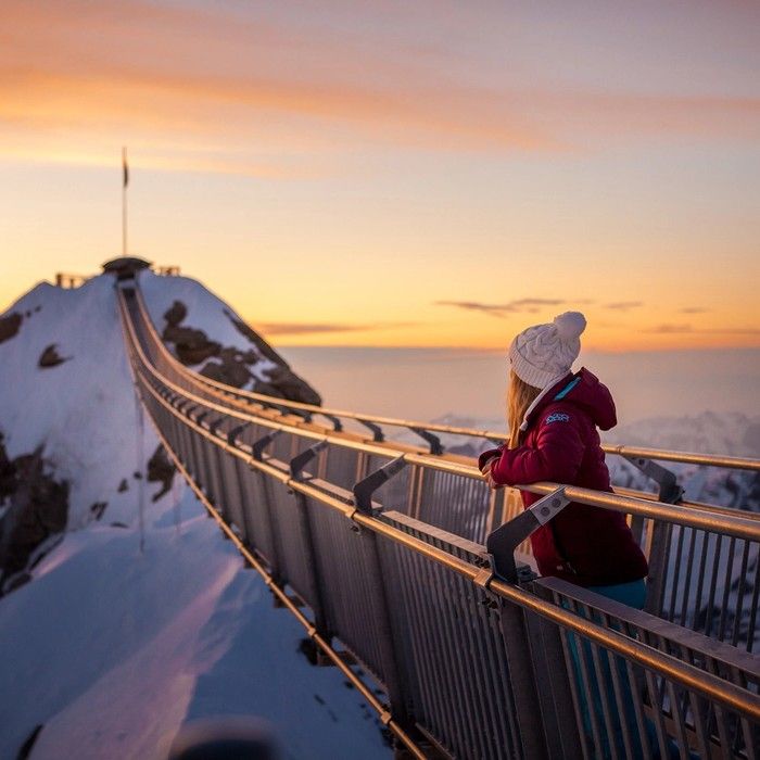 Day Tour to Glacier 3000 Montreux with Cable Car