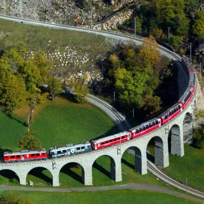 Day Trip to the Swiss Alps by Bernina Express