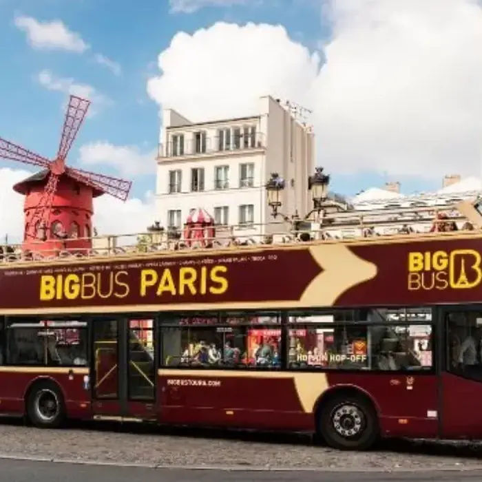 Paris: Big Bus Hop-on Hop-off Tour and Seine River Cruise