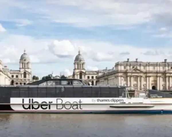 Uber Hop On, Hop Off Boat Pass by Thames Clipper