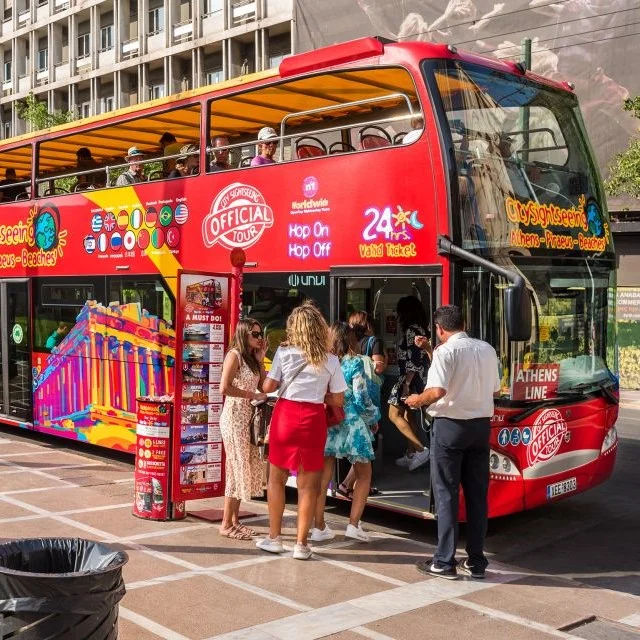 City Sightseeing: Athens Hop-On, Hop-Off Bus Tour