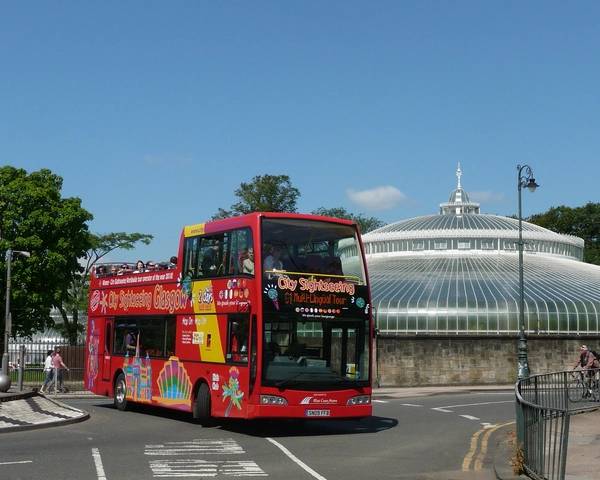 City Sightseeing: Glasgow Hop-On Hop-Off Bus Ticket (Red & Yellow Route)