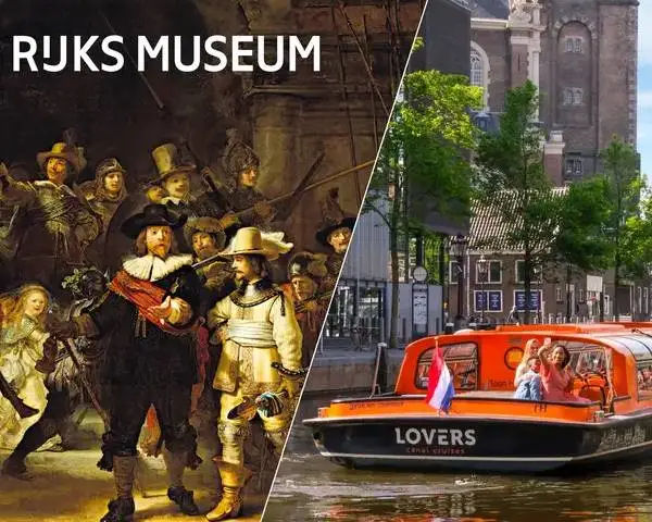 Rijksmuseum and Amsterdam Canal Cruise