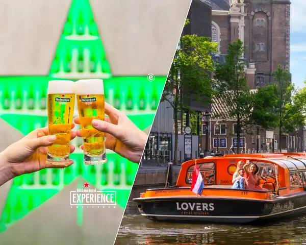 Heineken Experience and Amsterdam Canal Cruise