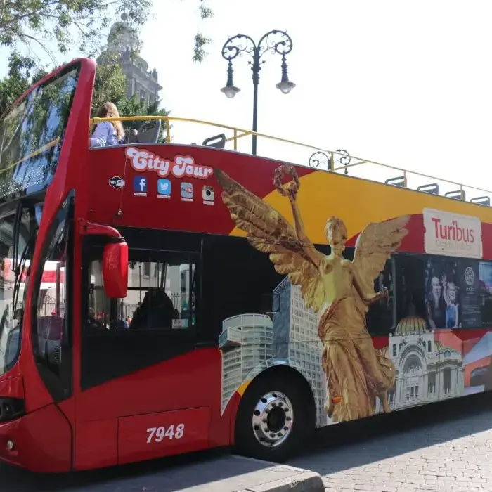 Mexico City Tour: Mexico Turibus Hop-On, Hop-Off Bus Tour