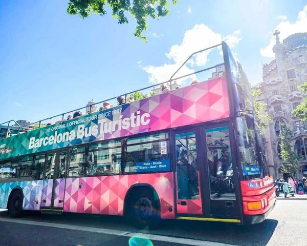 City Sightseeing: Barcelona Bus Turistic Hop-On, Hop-Off Bus Tour