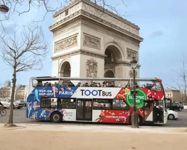 TooTBus: Paris Discovery Hop-On, Hop-Off Bus Tour