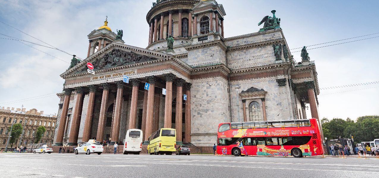 City Sightseeing: St. Petersburg Hop-On, Hop-Off Bus & Boat