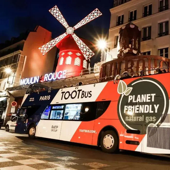 TooTBus: Paris By Night Panoramic Open-Top Bus Tour