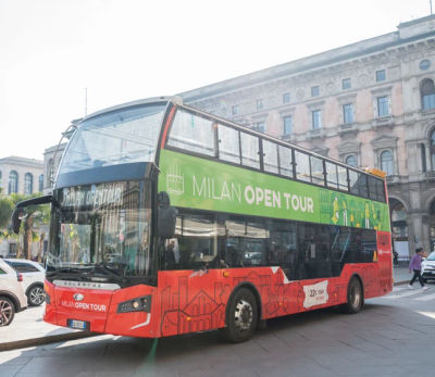 Milan Open Tour: Milan Hop-On, Hop-Off Bus Tour
