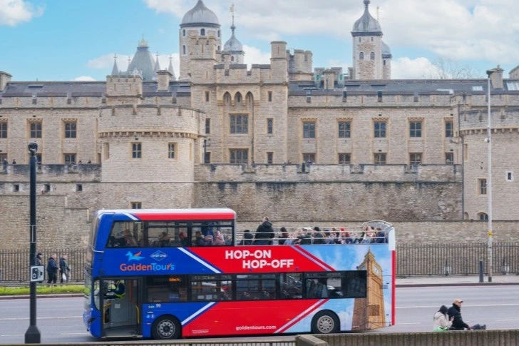 London Hop On Hop Off Open Top Bus Tour