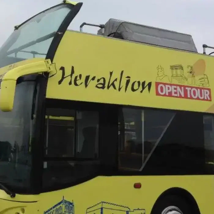 Heraklion Open Tour: Hop On, Hop Off Bus Tour