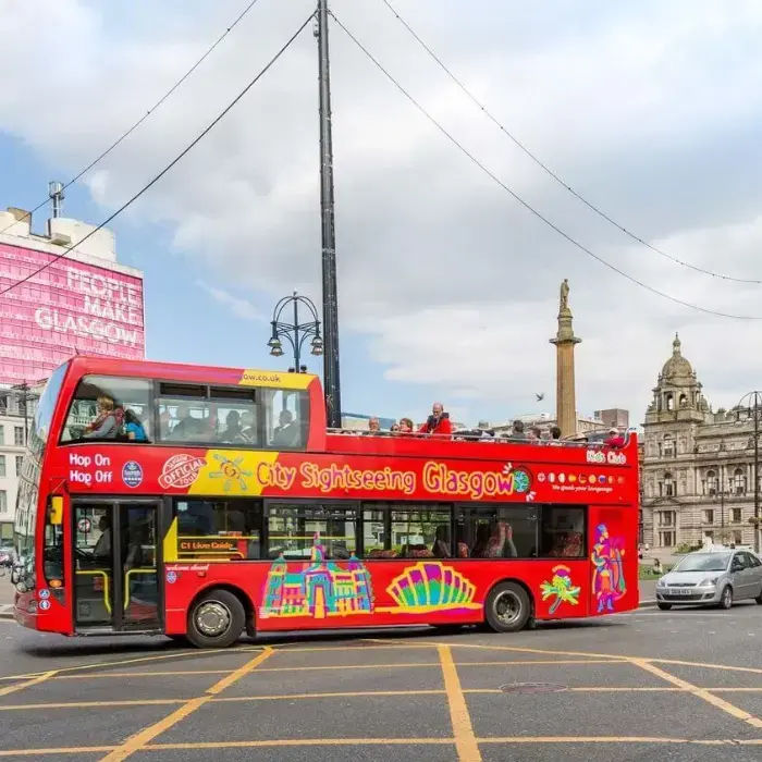 City Sightseeing: Glasgow Hop On, Hop Off Bus Tour (Red Route)