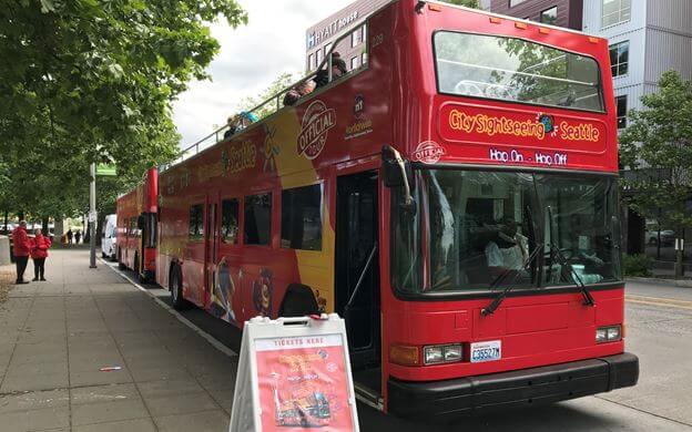 City Sightseeing: Seattle Hop-On Hop-Off Bus + Sky View Observatory