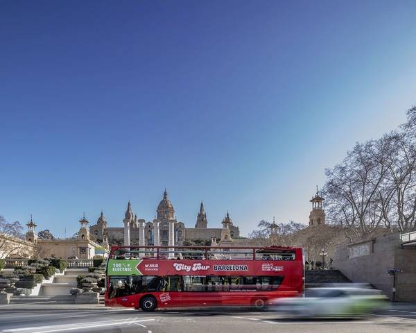 Barcelona City Tour: Hop-On, Hop-Off Bus Tour with Aquarium Ticket