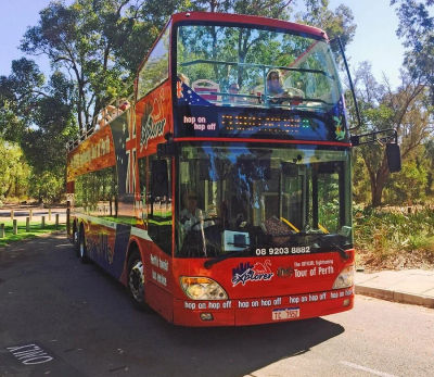 Perth Explorer: Perth Hop-On, Hop-Off Bus Tour