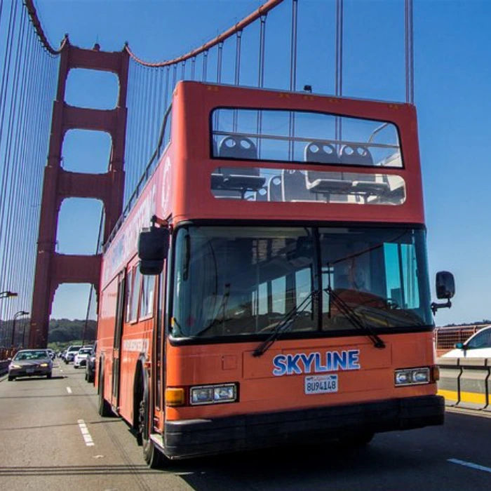 Skyline Sightseeing: San Francisco Bus, Boat & Bike Adventure Tour