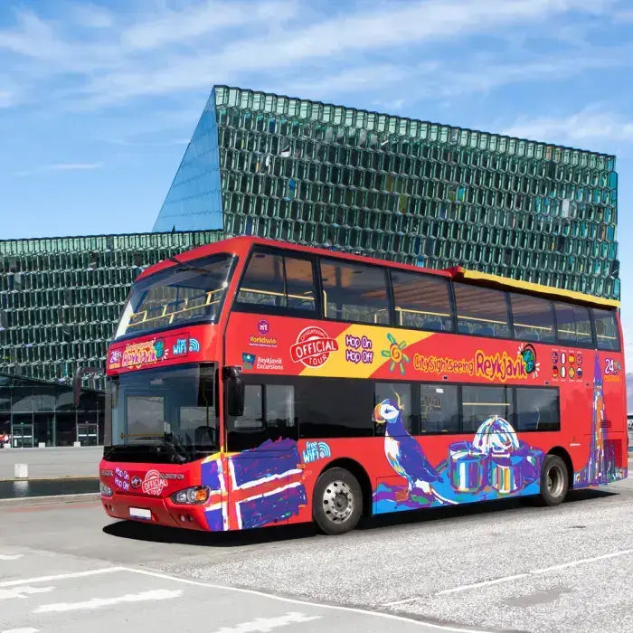 City Sightseeing: Reykjavik Hop-On, Hop-Off with Golden Circle Tour