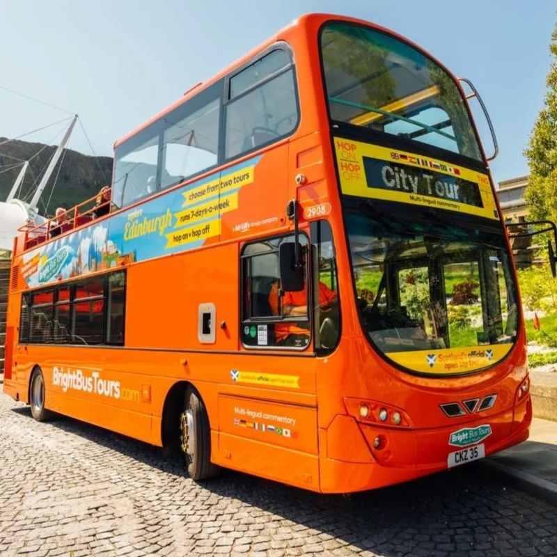 Bright Bus Tours: Edinburgh City Hop-On, Hop-Off Bus Tour