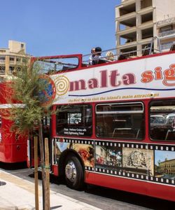 Malta Sightseeing: Hop-On, Hop-Off Bus Tour (North Route)