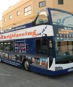 Malta Sightseeing: Hop-On, Hop-Off Bus Tour (South Route)