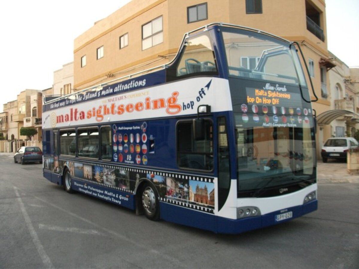 Malta Sightseeing: Hop-On, Hop-Off Bus Tour (South Route)