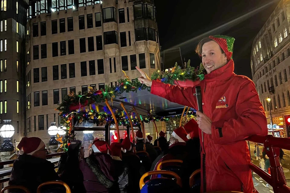 Christmas sightseeing london