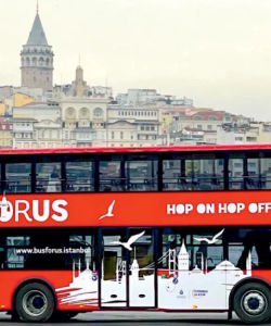 BUSFORUS: Istanbul Hop On Hop Off + Bosporus Cruise