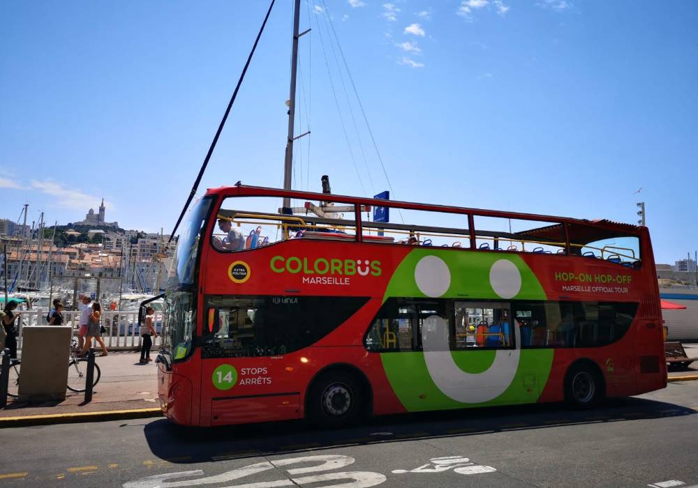 Colorbus: Marseille Hop-on, Hop-off Bus Tour