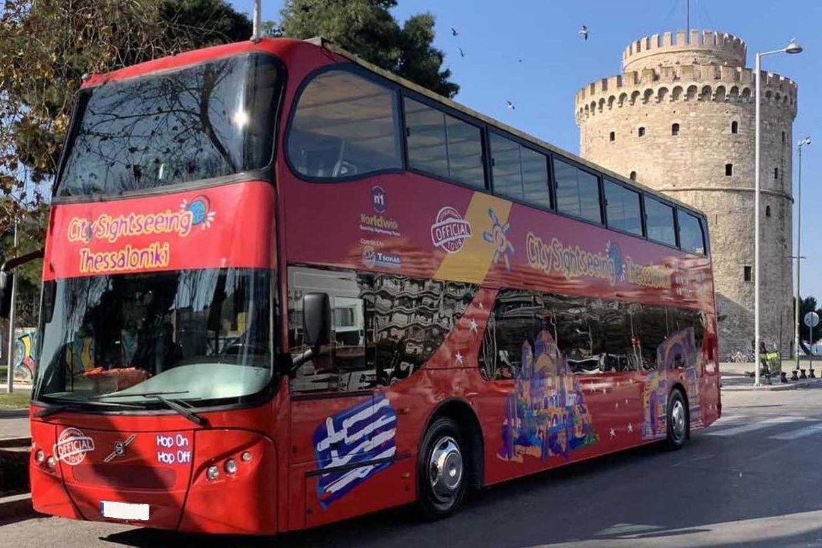 City Sightseeing: Thessaloniki Hop-On Hop-Off with Olympus-Dion